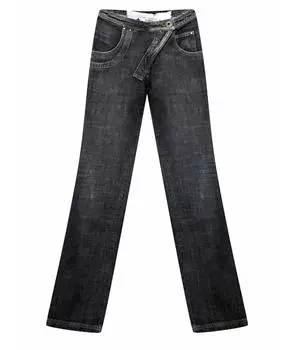 Прямые джинсы