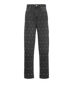 Прямые джинсы