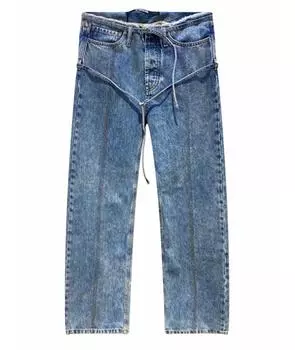 Прямые джинсы