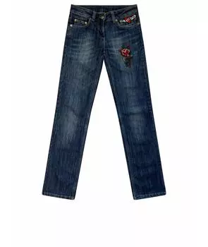 Прямые джинсы