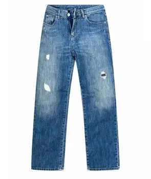 Прямые джинсы