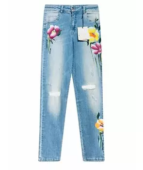 Прямые джинсы