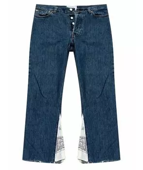 Прямые джинсы