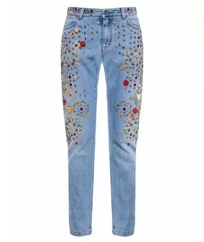 Прямые джинсы