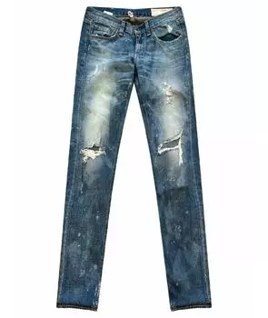 Прямые джинсы