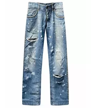 Прямые джинсы