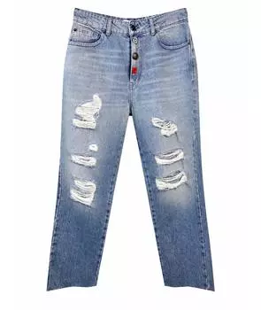 Прямые джинсы