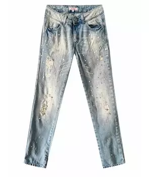 Прямые джинсы