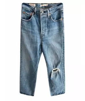 Прямые джинсы