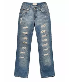 Прямые джинсы