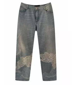 Прямые джинсы