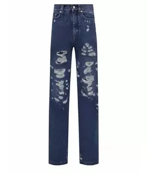 Прямые джинсы