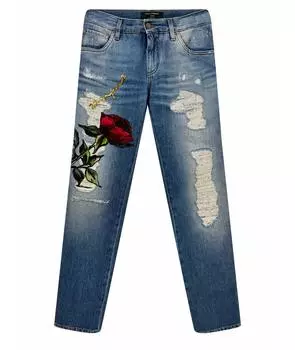 Прямые джинсы