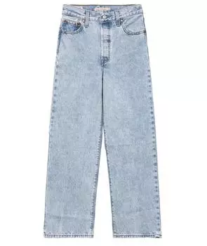 Прямые джинсы