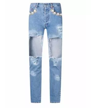 Прямые джинсы