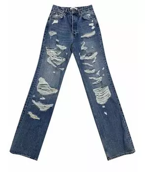 Прямые джинсы