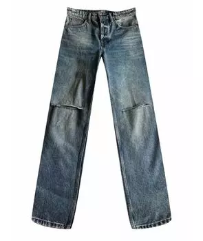 Прямые джинсы