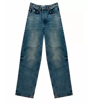 Прямые джинсы