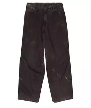 Прямые джинсы