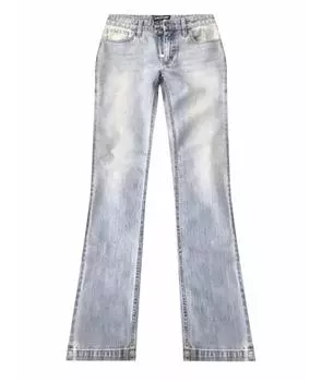 Прямые джинсы