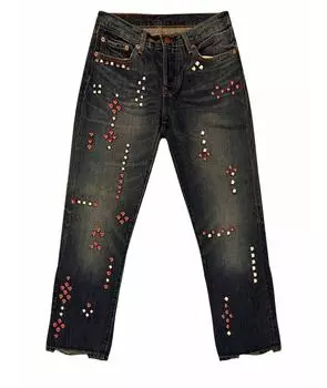 Прямые джинсы