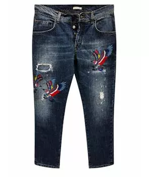 Прямые джинсы