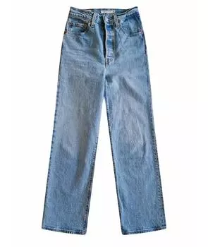 Прямые джинсы