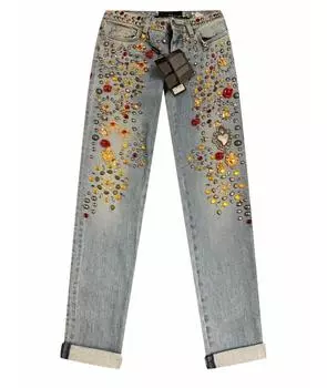 Прямые джинсы