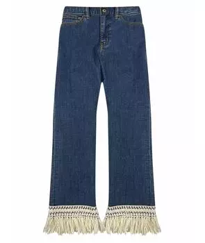 Прямые джинсы