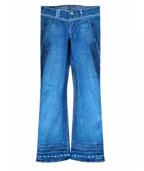 Прямые джинсы