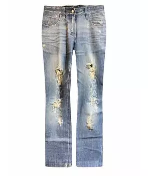 Прямые джинсы