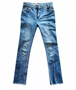 Прямые джинсы