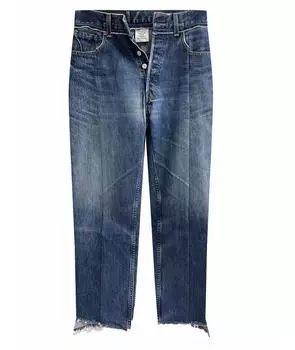 Прямые джинсы