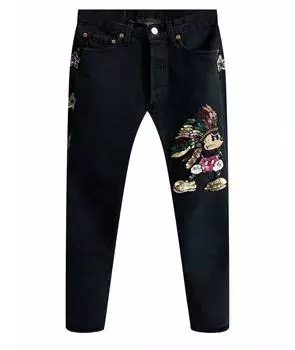 Прямые джинсы