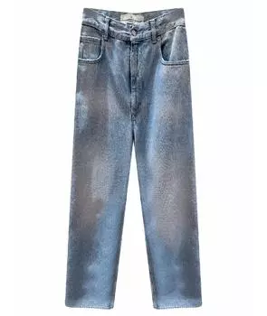 Прямые джинсы