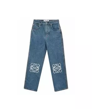 Прямые джинсы