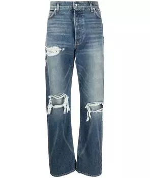 Прямые джинсы