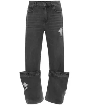 Прямые джинсы