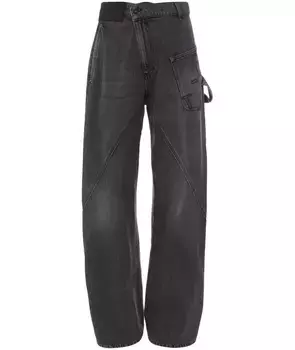 Прямые джинсы