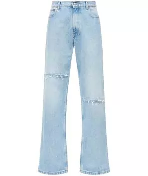 Прямые джинсы