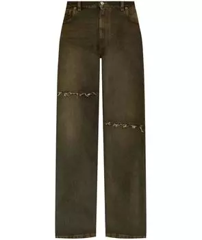 Прямые джинсы