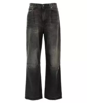 Прямые джинсы