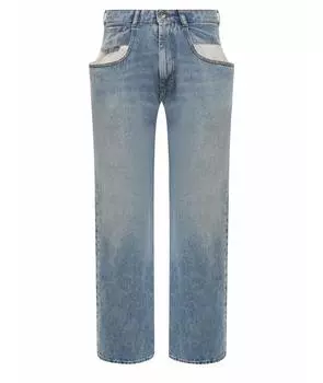 Прямые джинсы