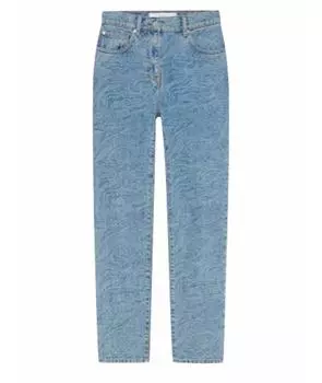 Прямые джинсы