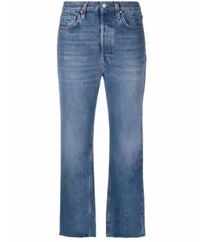 Прямые джинсы