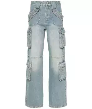 Прямые джинсы