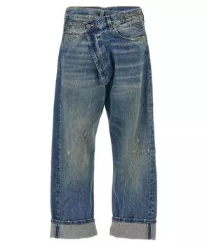 Прямые джинсы