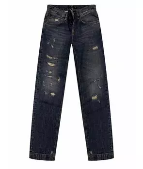 Прямые джинсы