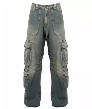 Прямые джинсы