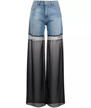 Прямые джинсы